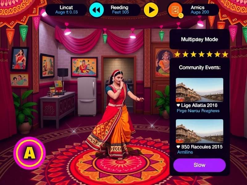 Navratri Rhythms community event screenshot